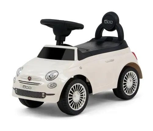 Milly Mally Ride On Fiat 500 White