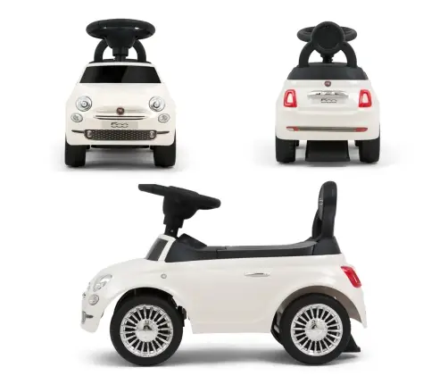Milly Mally Ride On Fiat 500 White