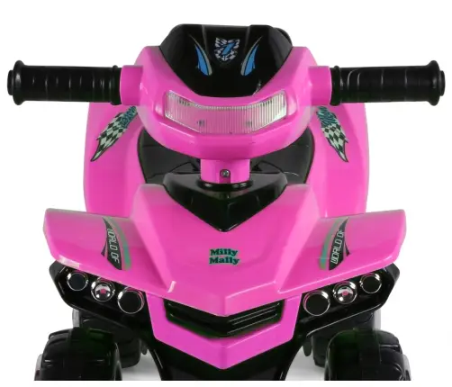 Stumjama mašīna Milly Mally Monster Black Pink