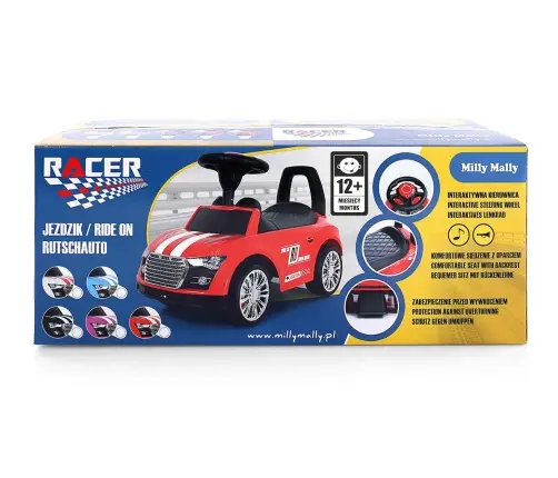 Milly Mally Ride On Racer Blue