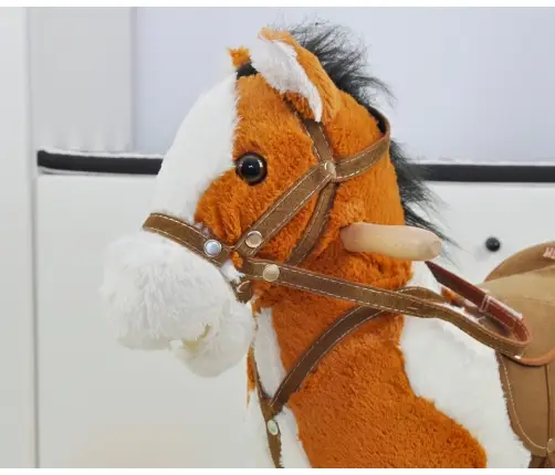 Milly Mally Rocking Horse Łatek Light Brown