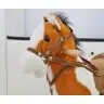 Milly Mally Rocking Horse Łatek Light Brown