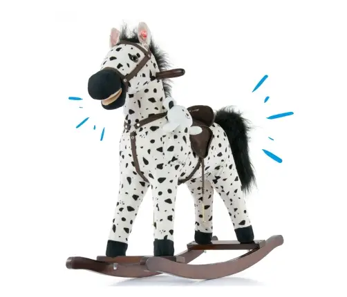 Milly Mally Rocking Horse Mustang Black Dot