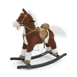 Milly Mally Rocking Horse Mustang Dark Brown