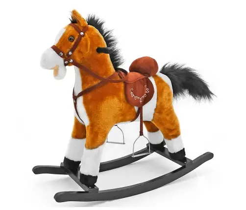 Milly Mally Rocking Horse Mustang Light Brown