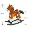 Milly Mally Rocking Horse Mustang Light Brown