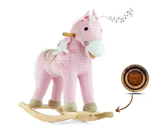 Milly Mally Rocking Horse Pony Pink