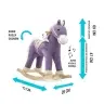 Milly Mally Rocking Horse Pony Purple