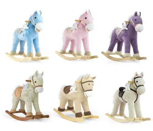 Milly Mally Rocking Horse Pony Purple