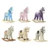Milly Mally Rocking Horse Pony Purple