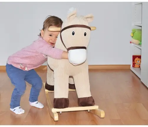 Milly Mally Rocking Horse Pony Purple