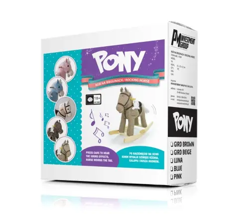 Milly Mally Rocking Horse Pony Purple
