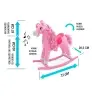 Milly Mally Rocking Horse Princess Pink