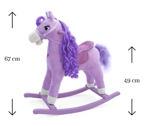 Milly Mally Rocking Horse Princess Violet