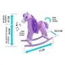Milly Mally Rocking Horse Princess Violet