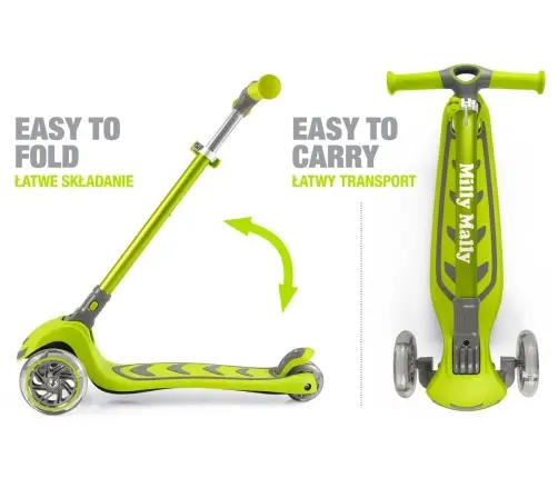 Skrejritenis Milly Mally Boogie Green Skrejritenis Milly Mally Boogie Green