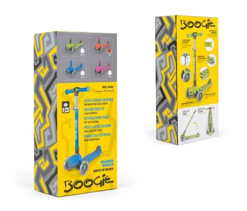 Самокат Milly Mally Boogie Pink