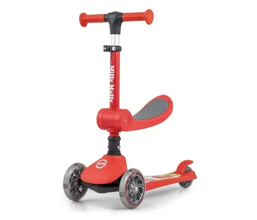 Skrejritenis Milly Mally Fuzzy Red