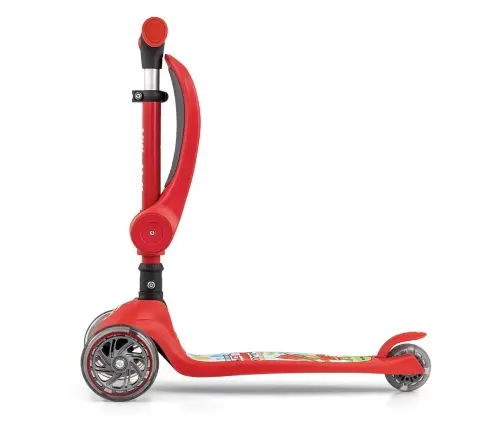 Skrejritenis Milly Mally Fuzzy Red