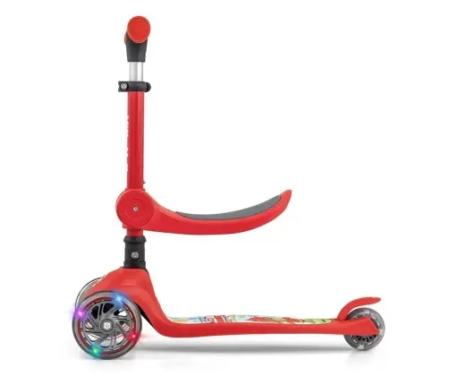 Skrejritenis Milly Mally Fuzzy Red