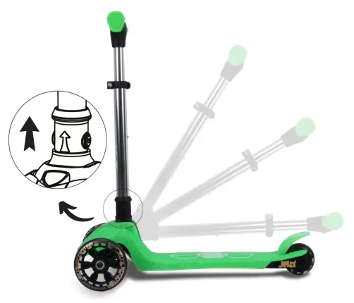 Skrejritenis Milly Mally Jelly Green