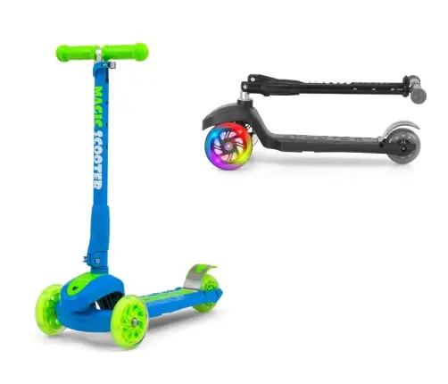 Skrejritenis Milly Mally Magic Blue-Green