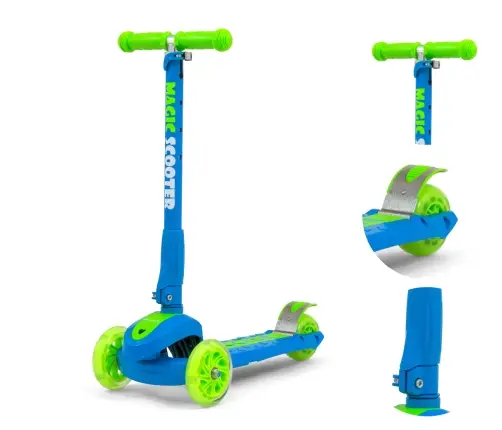 Skrejritenis Milly Mally Magic Blue-Green