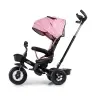 Bērnu trīsritenis Milly Mally Movi Black-Pink