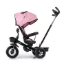 Bērnu trīsritenis Milly Mally Movi Black-Pink