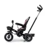 Bērnu trīsritenis Milly Mally Movi Black-Pink