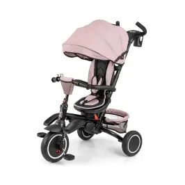 Bērnu trīsritenis Milly Mally Stanley Rubber New Pink