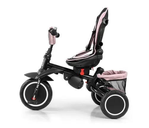 Bērnu trīsritenis Milly Mally Stanley Rubber New Pink