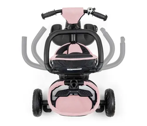Bērnu trīsritenis Milly Mally Stanley Rubber New Pink