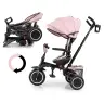 Bērnu trīsritenis Milly Mally Stanley Rubber New Pink