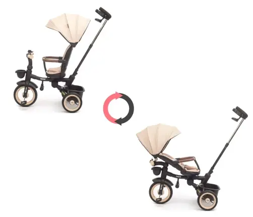 Tricycle Milly Mally Twinkle Beige