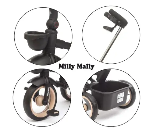 Tricycle Milly Mally Twinkle Beige
