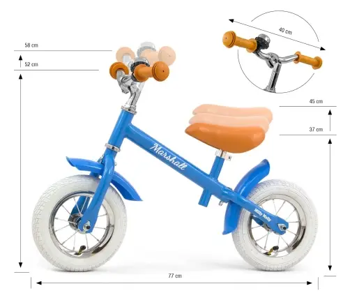 Balansa ritenis Milly Mally Marshall Air Blue