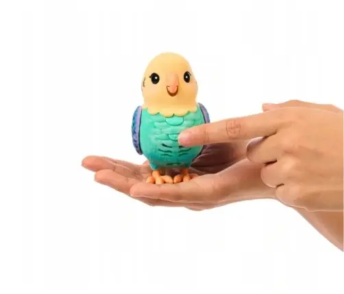 Moose Little Live Pets 26691 Mówiący Ptaszek z Klatką