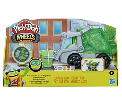 Playdoh F5173 Ciastolina Zestaw 2W1 Śmieciarka