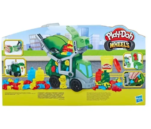 Playdoh F5173 Ciastolina Zestaw 2W1 Śmieciarka