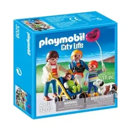 Playmobil 3209 City Life Rodzina z Wózkiem Playmobil 3209 City Life Rodzina z Wózkiem