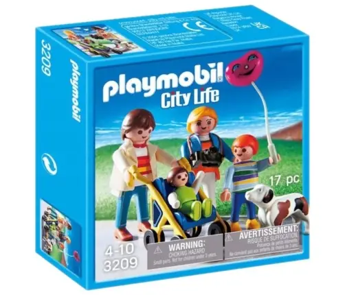 Playmobil 3209 City Life Rodzina z Wózkiem