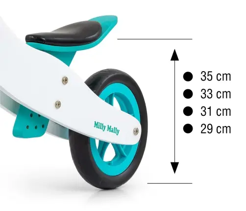 Беговел Milly Mally Cool Classic Mint 2в1