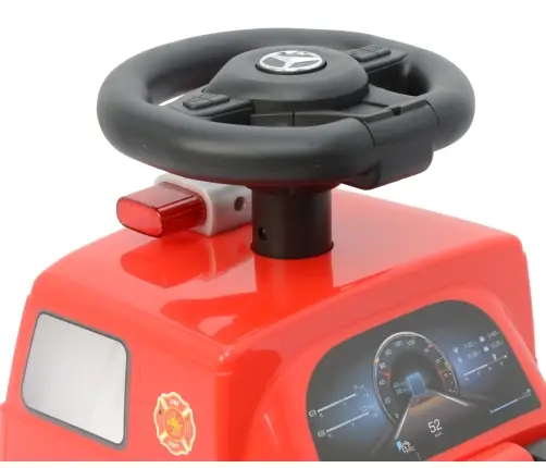 Stumjama mašīna Milly Mally Mercedes-Benz Actros Fire Truck Red