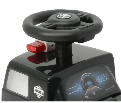 Stumjamā mašīna Milly Mally Mercedes-Benz Actros Police Black