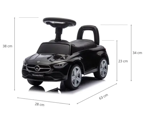Stumjamā mašīna Milly Mally MERCEDES C-Class S Black
