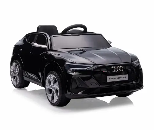 Bērnu elektroauto Audi E-Tron Sportback 4x4 Black