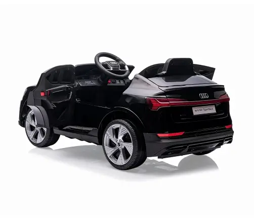 Bērnu elektroauto Audi E-Tron Sportback 4x4 Black