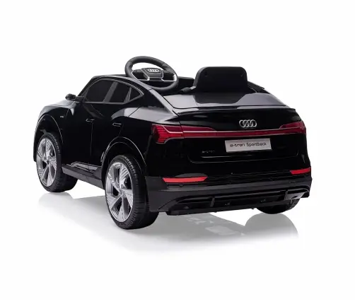 Bērnu elektroauto Audi E-Tron Sportback 4x4 Black