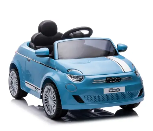 Bērnu elektroauto Fiat 500e Blue